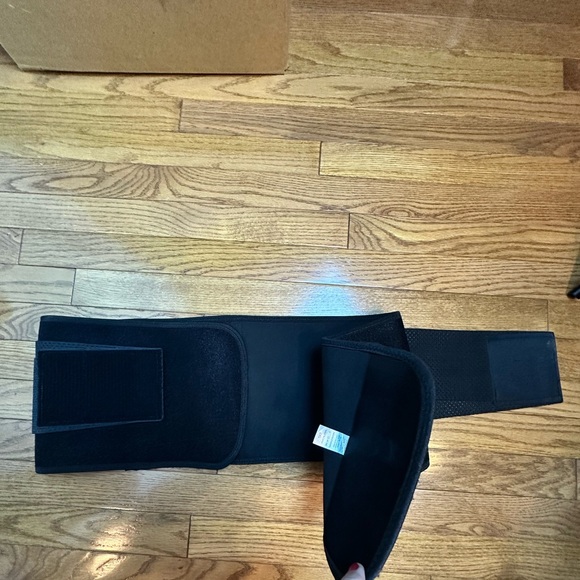 Waist Trimmer Neoprene Sauna Sweat Waist Trainer Adjustable Sports Girdle Belt - Picture 4 of 8